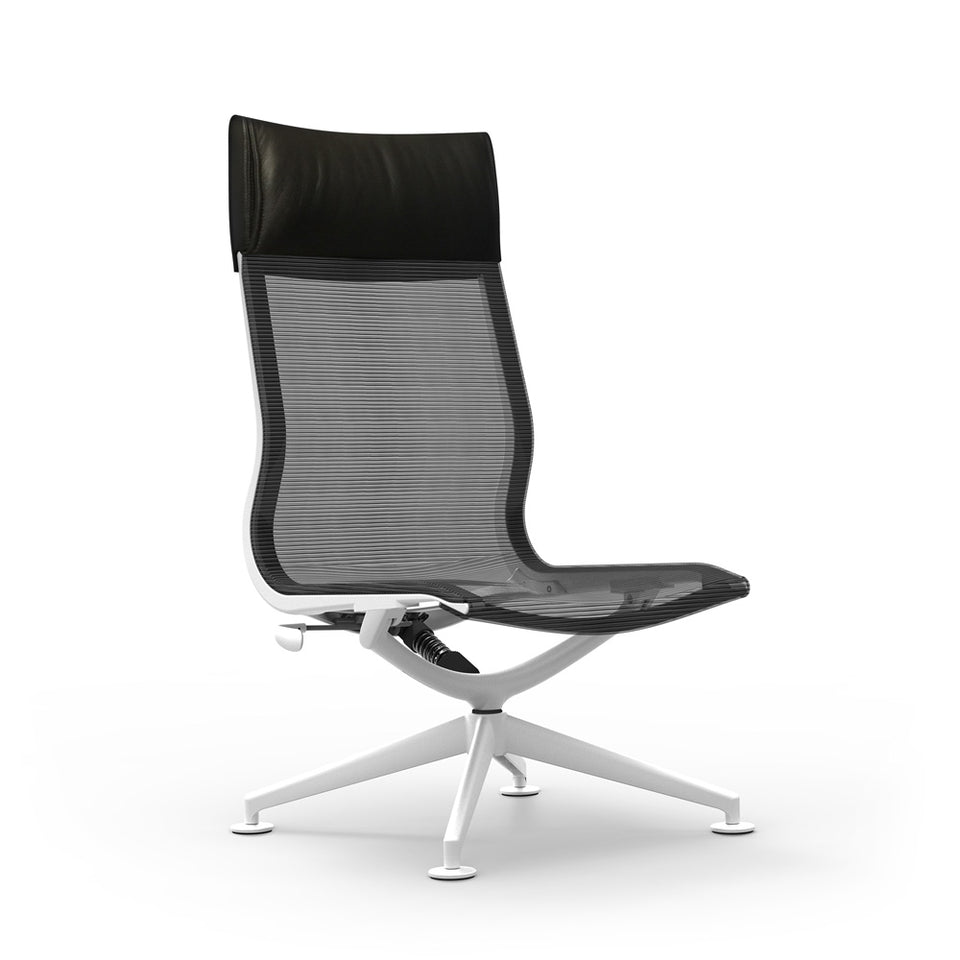 Cypher High Back Armless Lounge Chair