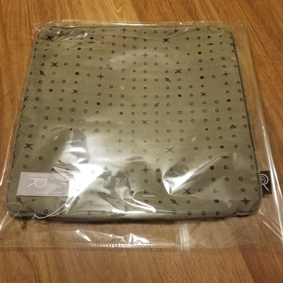 Decurban Raphael Khaki & Taupe Neutral Pillow Cover bagged