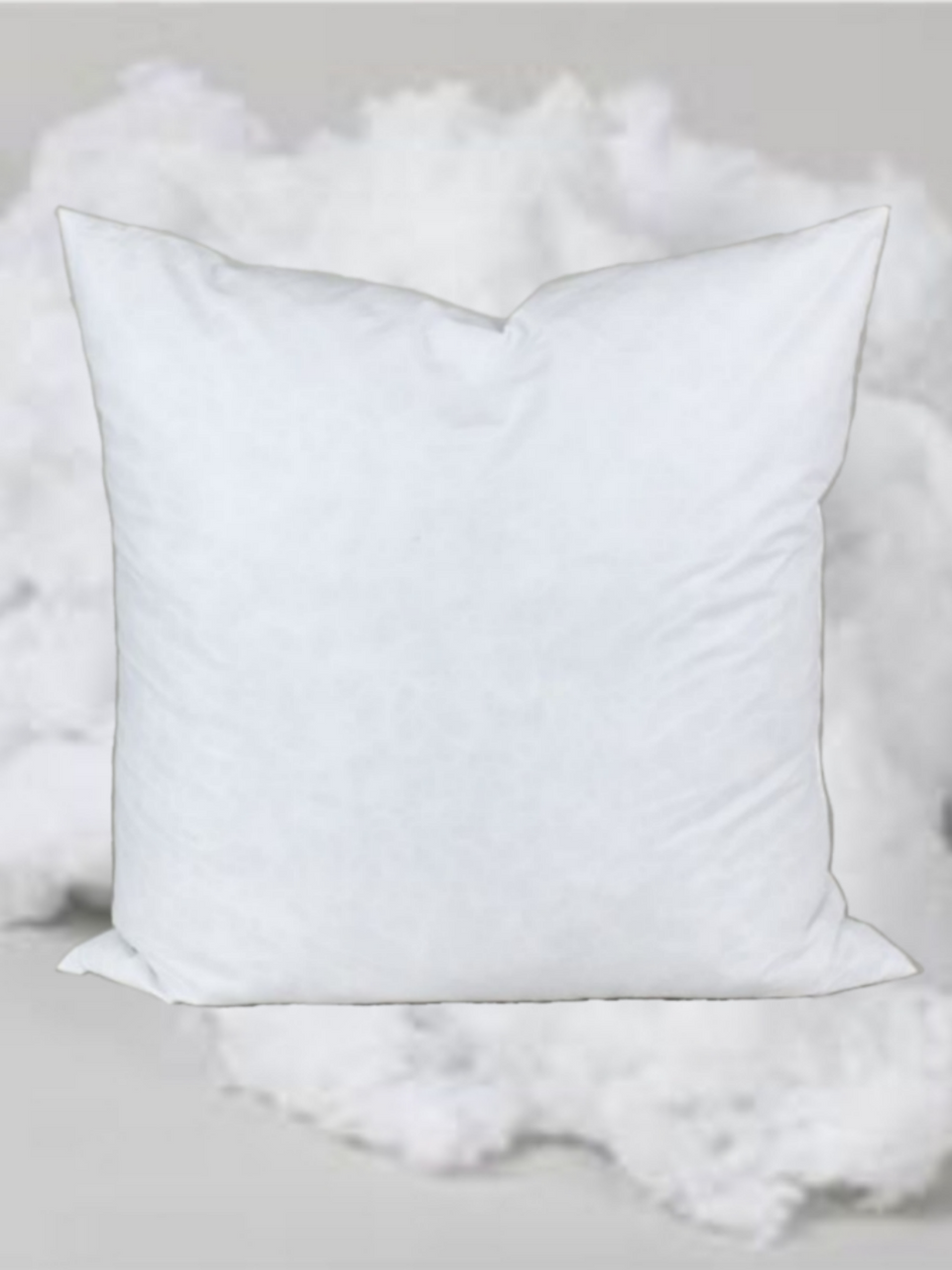 Square Knife Edge Premium Brushed Micro-Fiber Pillow Insert