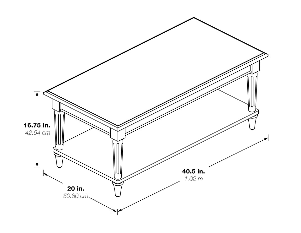mid century modern light walnut coffee table black and white schematic