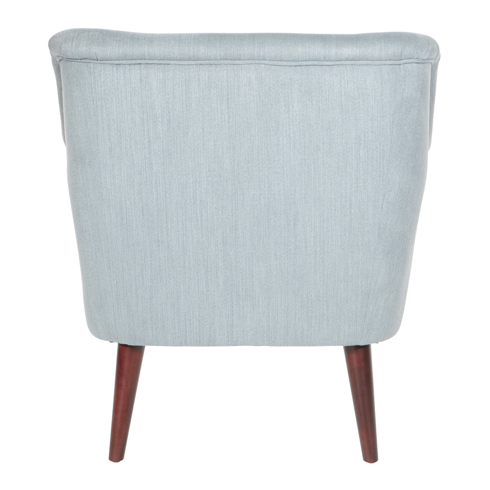 dominic mid century modern lounge chair gray back