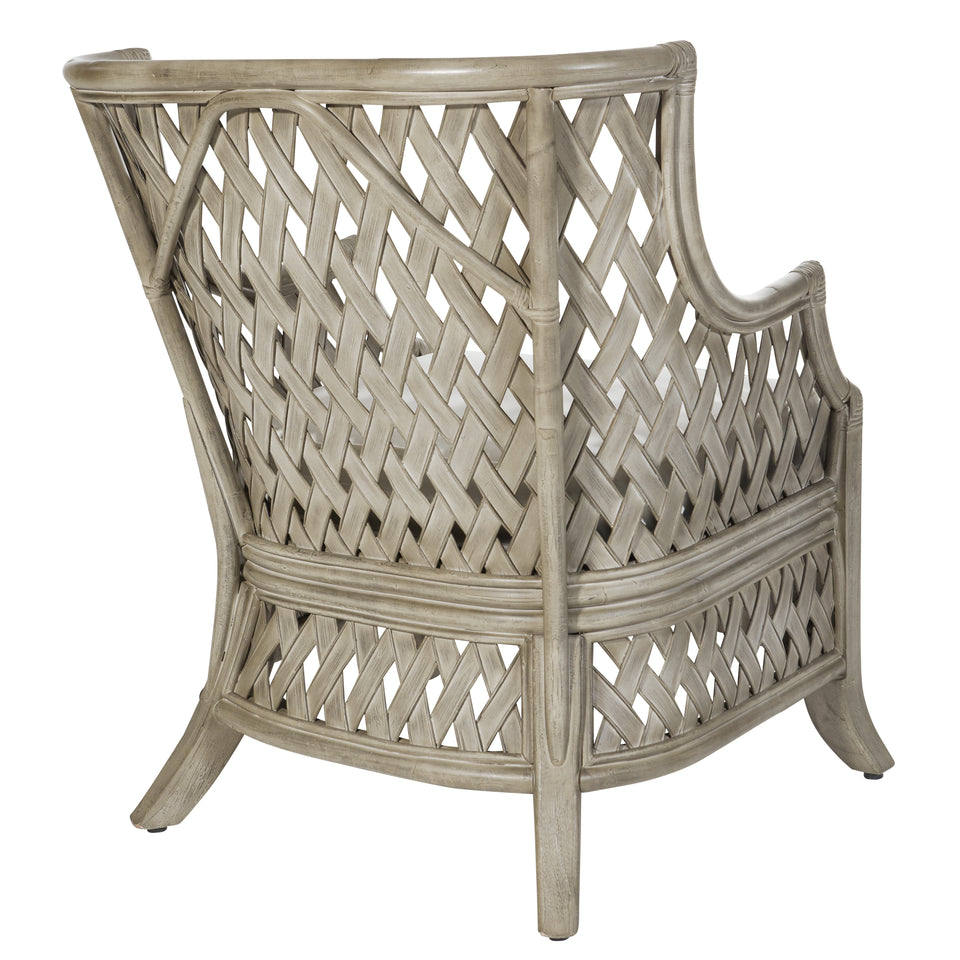 retana rattan lounge chair gray angle back