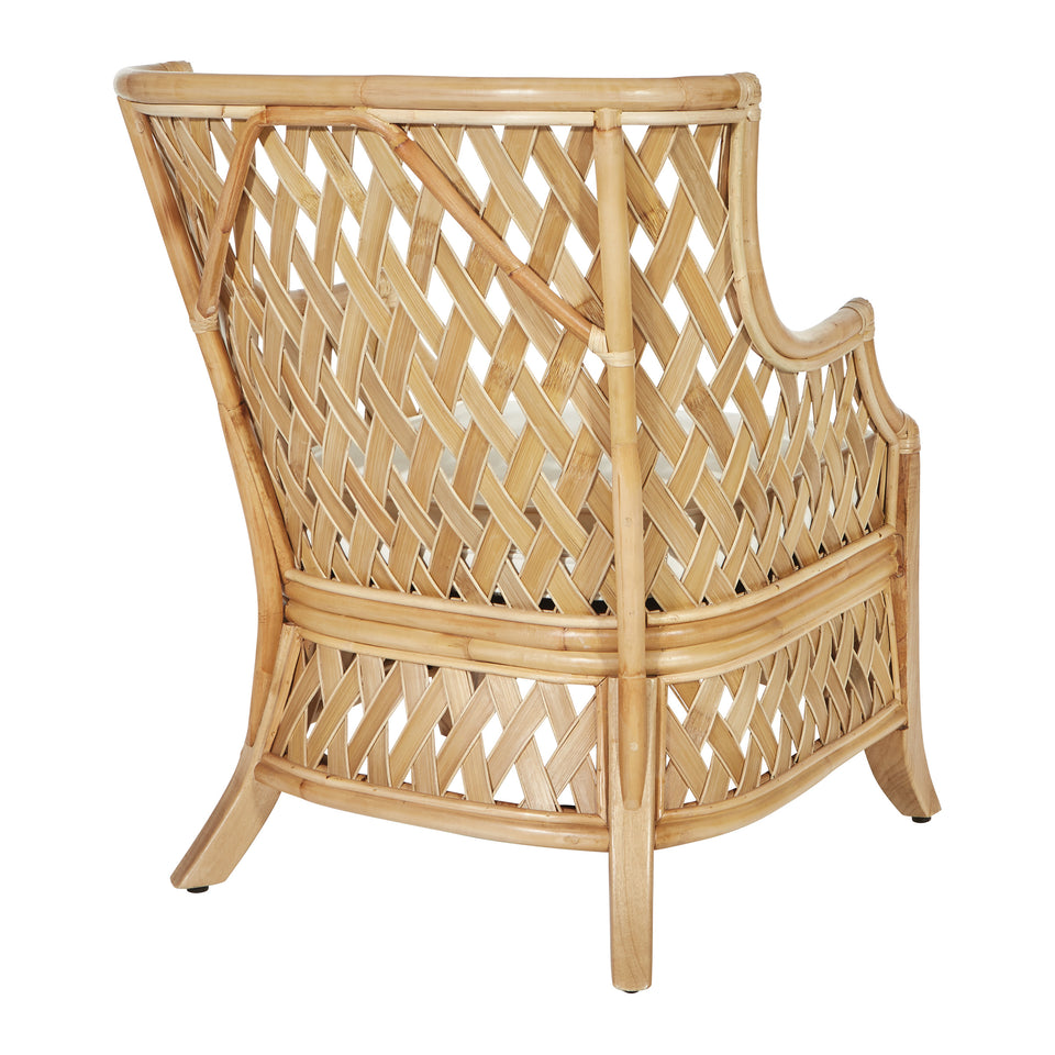 retana rattan lounge chair natural angle back