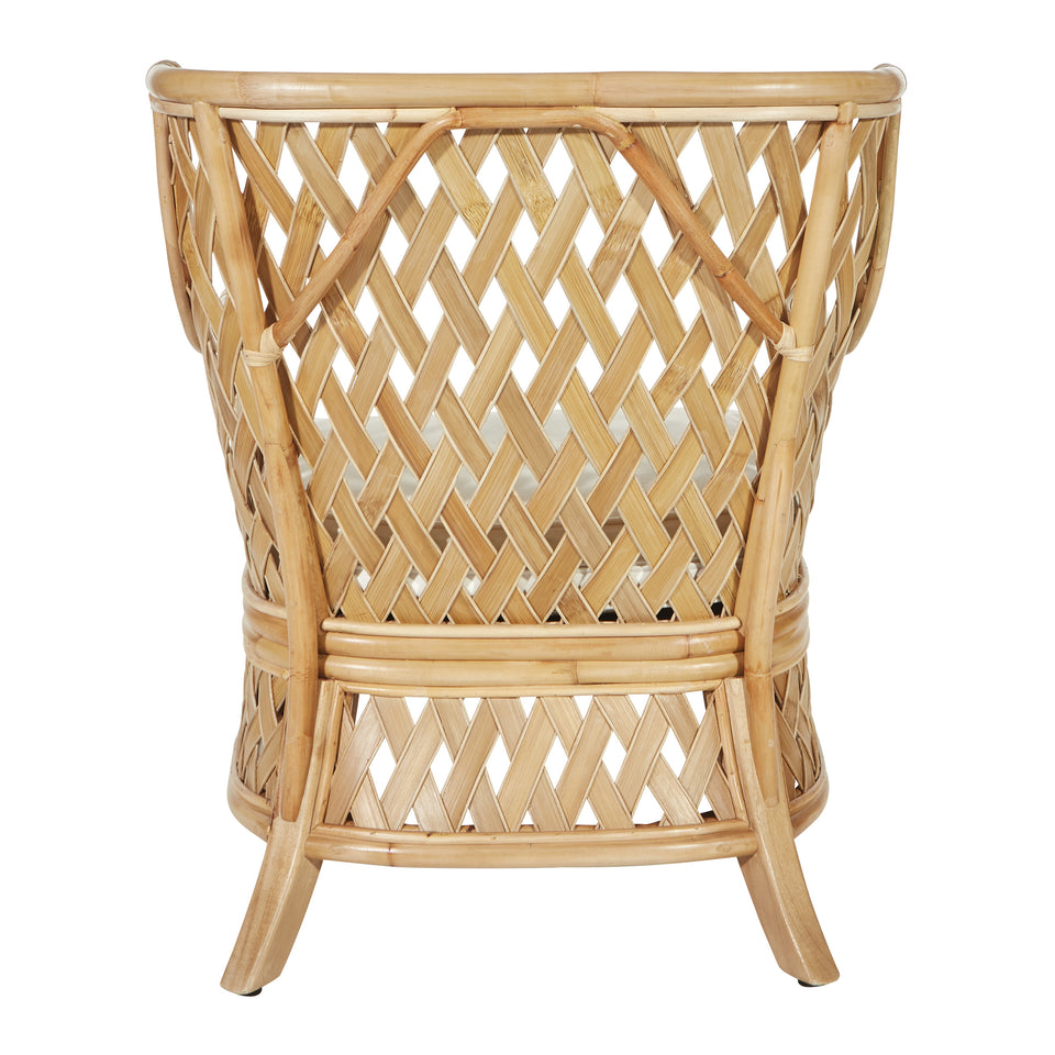 retana rattan lounge chair natural back