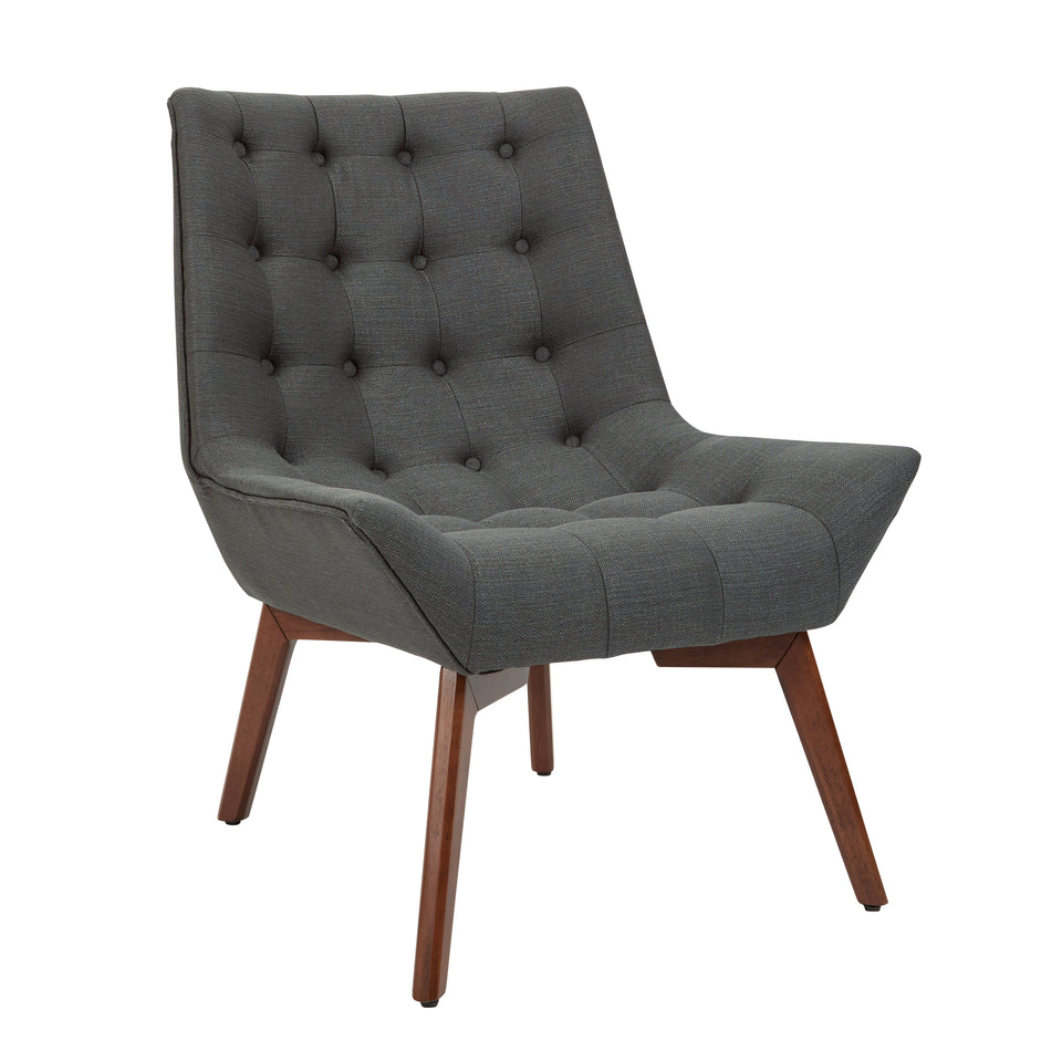 Vander Tufted Mid Century Modern Lounge Chair