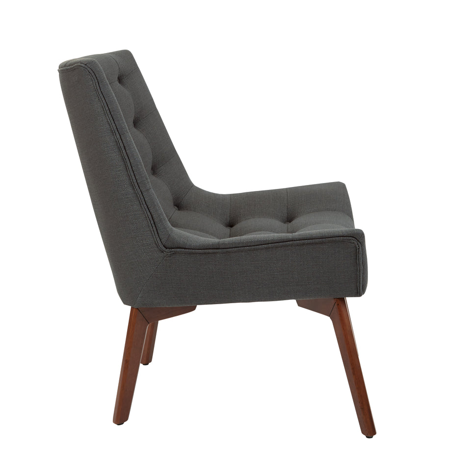 Vander Tufted Mid Century Modern Lounge Chair