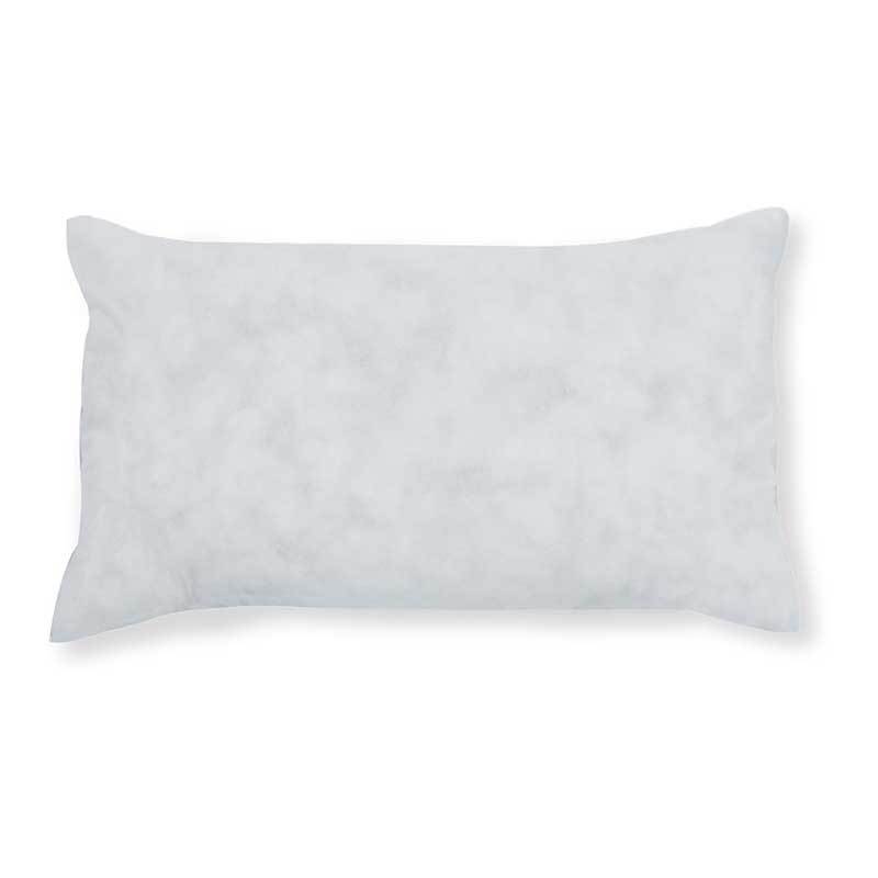 20"W x 12"H basic rectangle polyester pillow insert