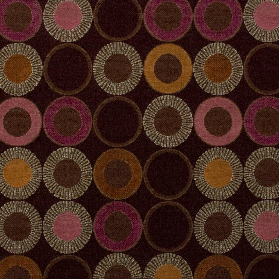 ArcCom YoYo Berry Fabric Swatch Choblush GEO-001