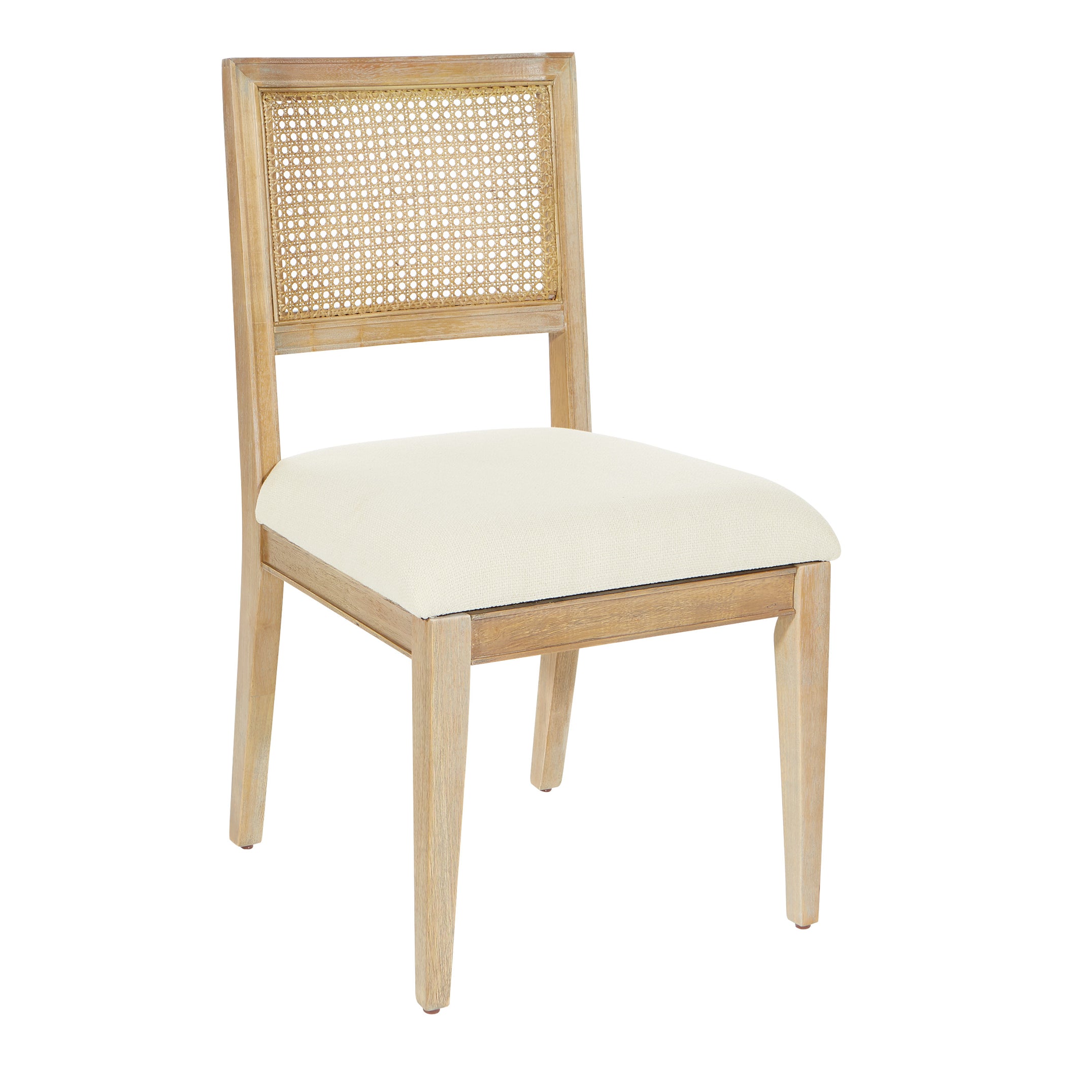 Aliana Cane Back Natural Finish Armless Chair (2 pk) – Decor 4 Urbans