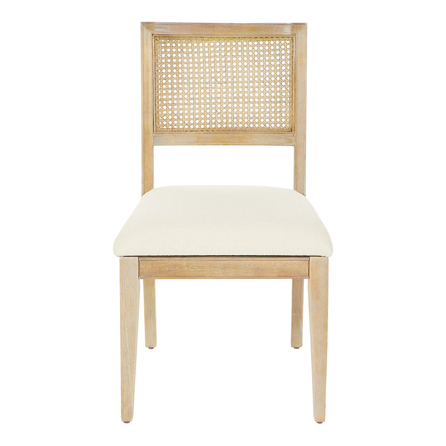 Aliana Cane Back Natural Finish Armless Chair (2 pk) – Decor 4 Urbans