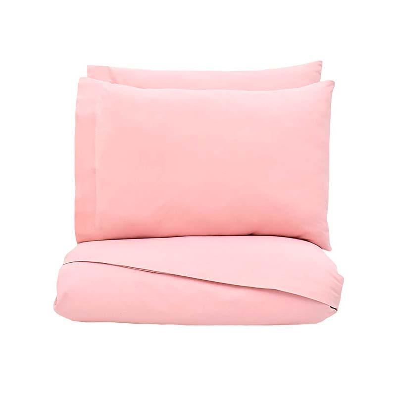 Mauai luxurious cotton pink colored sheet set
