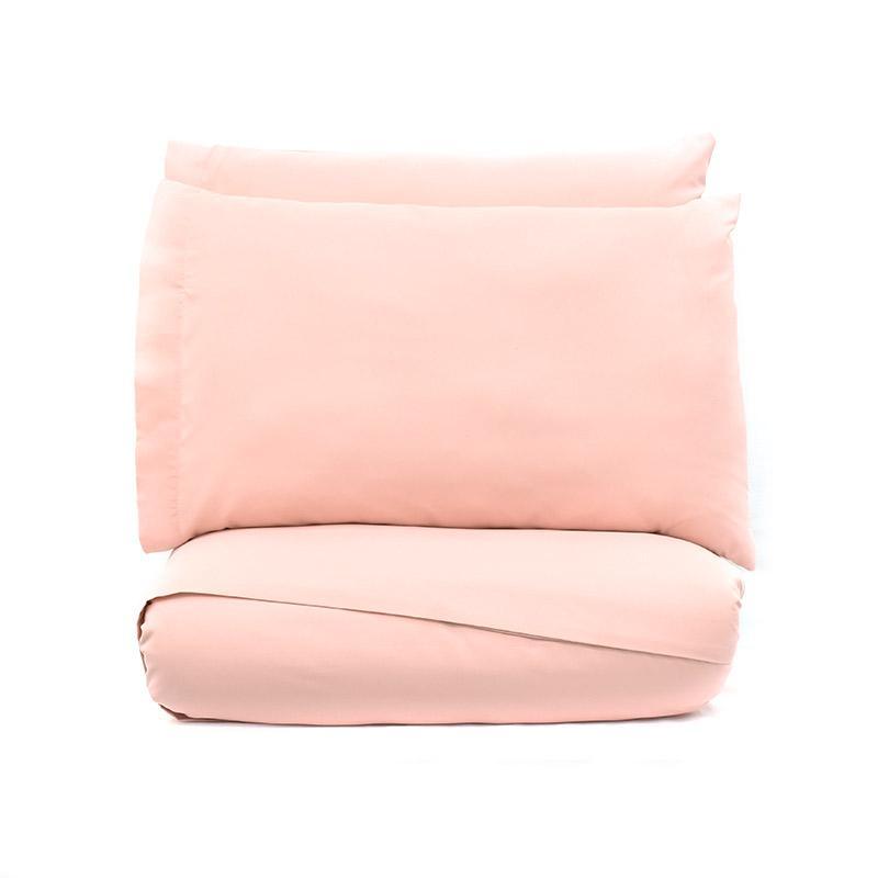 decurban home decor simple soft sheet set in pink